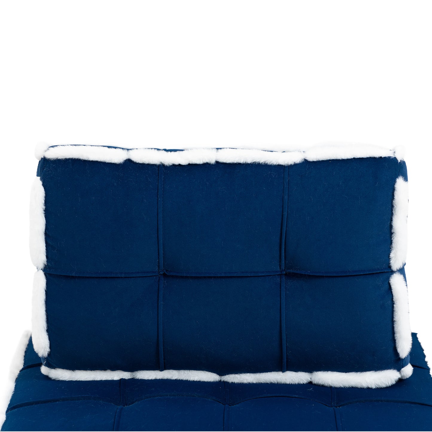MOONMISS Upholstered Deep Seat Armless Accent Single Lazy Sofa Lounge Arm Chair,Comfy Oversized Leisure Barrel Chairs for Living Room/Office/Meeting-room/Apartment/Bedroom Furniture Set