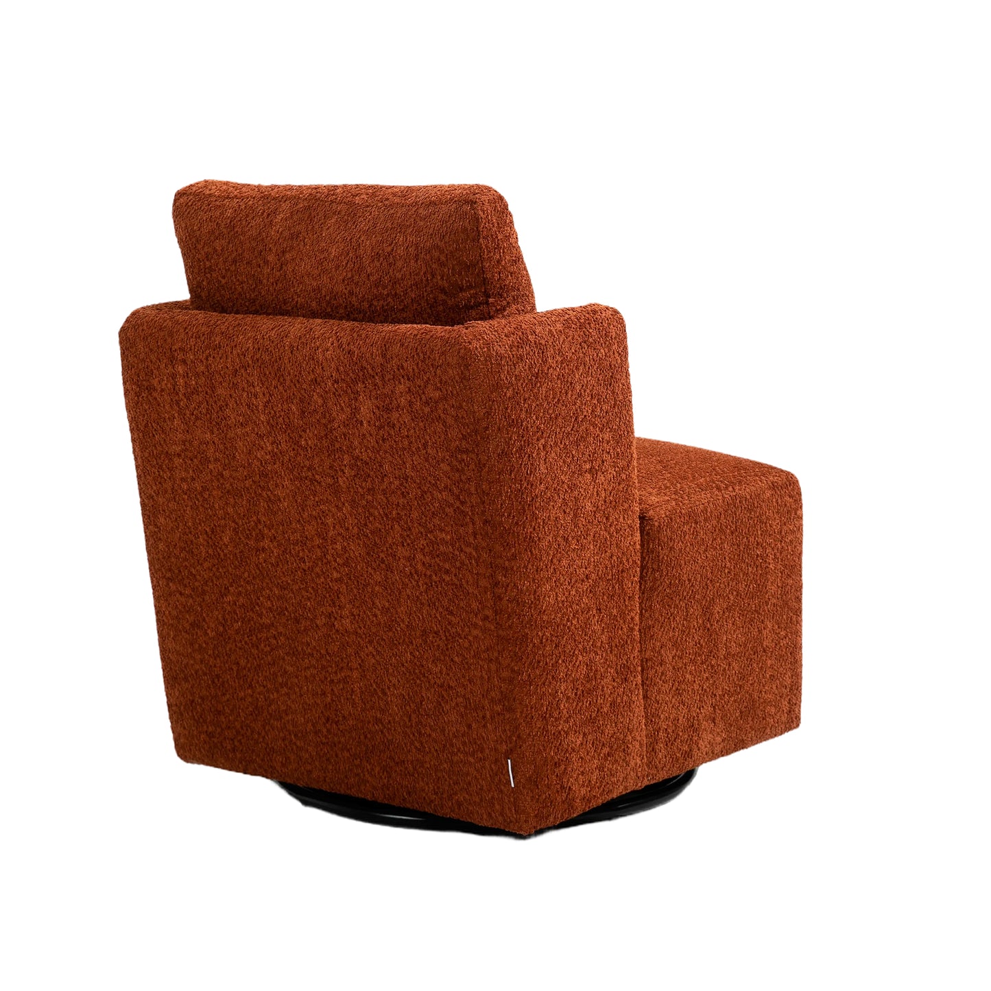 MOONMISS Swivel Barrel Chair, Comfy Round Accent Sofa Chair for Living Room, 360 Degree Swivel Barrel Club Chair, Leisure Arm Chair for Nursery, Hotel, Bedroom, Office, Lounge