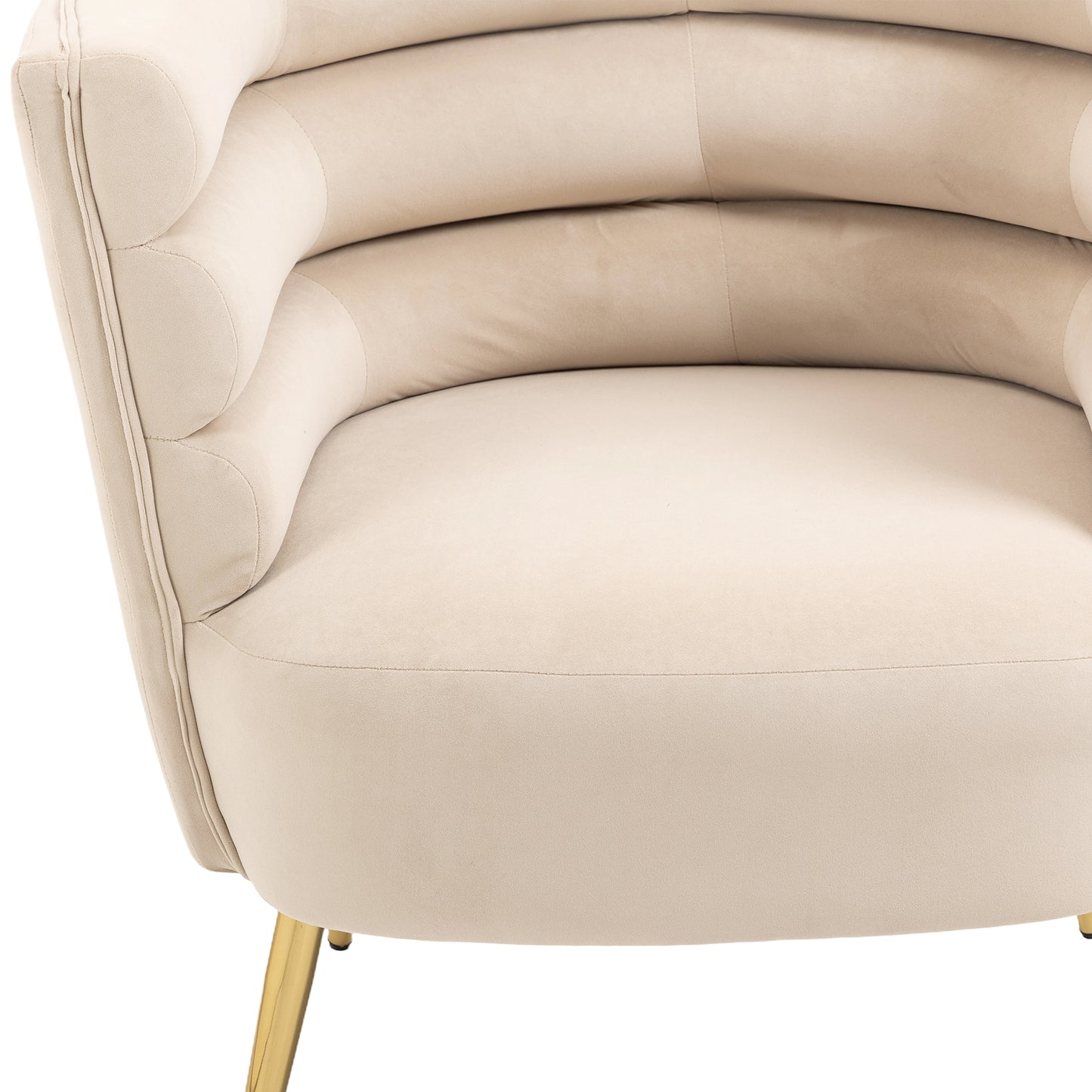 MOONMISS Accent Chair , Leisure Single Chair with Golden Feet, Suitable for Living Room, Bedroom, Dressing-room
