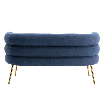 MOONMISS Accent Chair ,leisure sofa with Golden feet