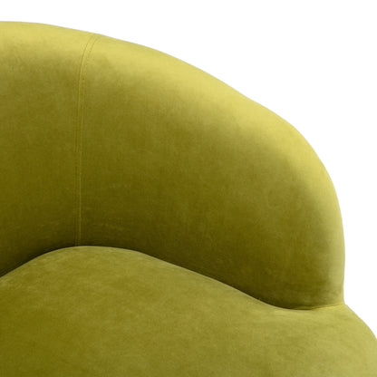 MOONMISS 360 Degree Swivel Barrel Chair, Comfy Round Accent Sofa Chair for Living Room, Swivel Barrel Club Chair, Leisure Arm Chair for Nursery, Hotel, Bedroom, Office, Lounge