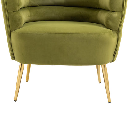 MOONMISS Accent Chair , Leisure Single Chair with Golden Feet, Suitable for Living Room, Bedroom, Dressing-room