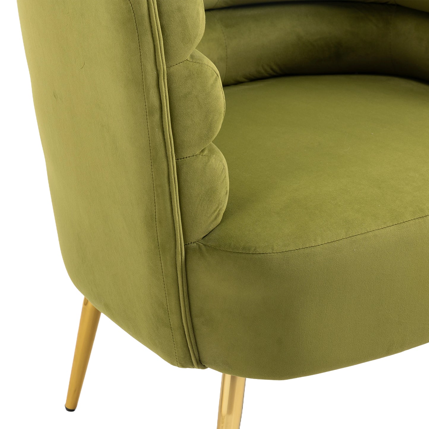 MOONMISS Accent Chair , Leisure Single Chair with Golden Feet, Suitable for Living Room, Bedroom, Dressing-room