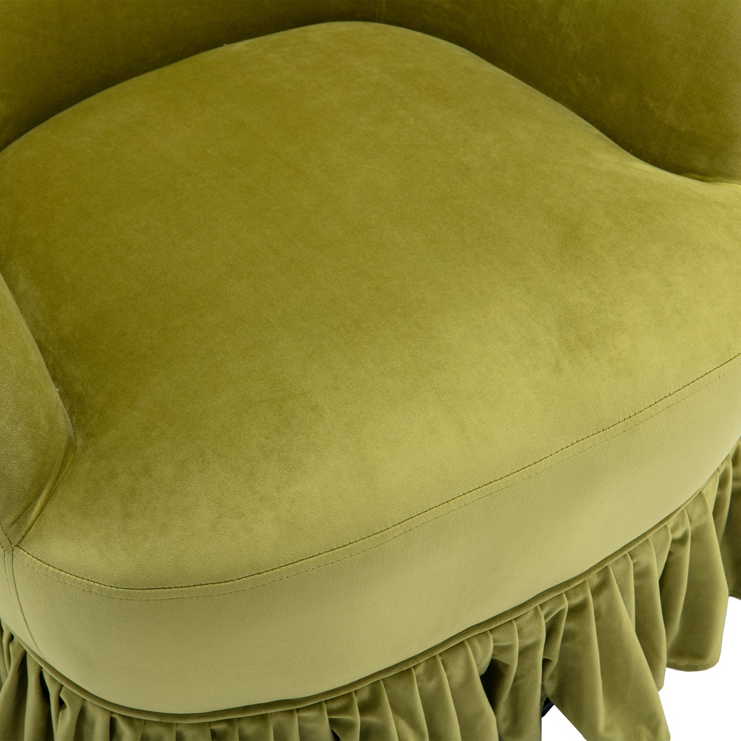 MOONMISS 360 Degree Swivel Barrel Chair, Comfy Round Accent Sofa Chair for Living Room, Swivel Barrel Club Chair, Leisure Arm Chair for Nursery, Hotel, Bedroom, Office, Lounge