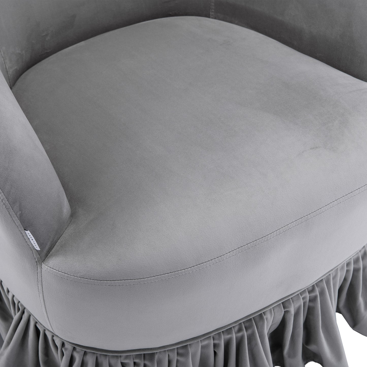 MOONMISS 360 Degree Swivel Barrel Chair, Comfy Round Accent Sofa Chair for Living Room, Swivel Barrel Club Chair, Leisure Arm Chair for Nursery, Hotel, Bedroom, Office, Lounge