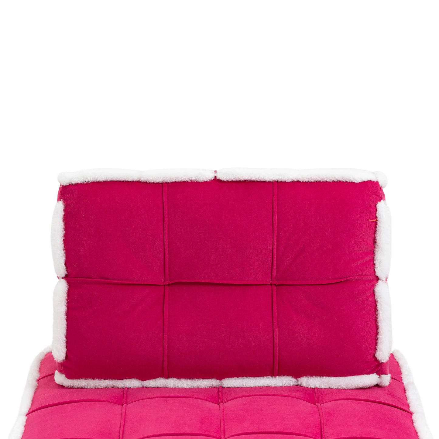 MOONMISS Upholstered Armless Accent Single Lazy Sofa Lounge Arm Chair,Comfy Oversized Leisure Barrel Chairs for Living Room/Office/Meeting-room/Apartment/Bedroom