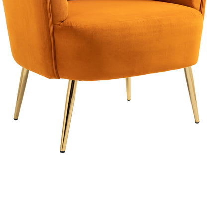 MOONMISS Accent Chair , Leisure Single Chair with Golden Feet, Suitable for Living Room, Bedroom, Dressing-room