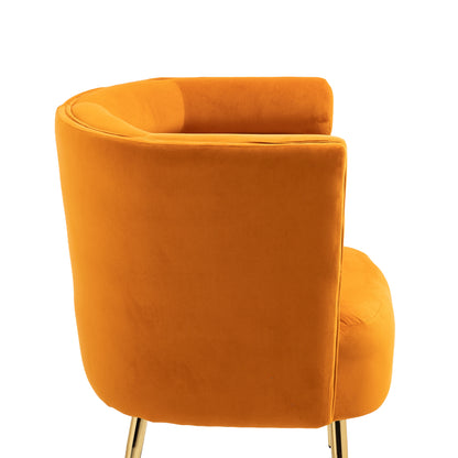 MOONMISS Accent Chair , Leisure Single Chair with Golden Feet, Suitable for Living Room, Bedroom, Dressing-room