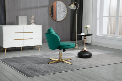 MOONMISS Home Office Desk Chair, Vanity Chair, Modern Adjustable Home Computer Executive Chair Swivel Task Chair for Small Space, Living Room, Make-up, Studying
