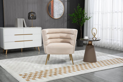 MOONMISS Accent Chair , Leisure Single Chair with Golden Feet, Suitable for Living Room, Bedroom, Dressing-room