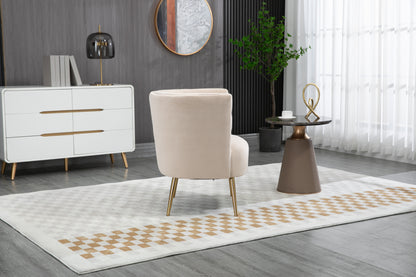 MOONMISS Accent Chair , Leisure Single Chair with Golden Feet, Suitable for Living Room, Bedroom, Dressing-room
