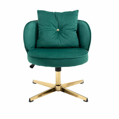 MOONMISS Home Office Desk Chair, Vanity Chair, Modern Adjustable Home Computer Executive Chair Swivel Task Chair for Small Space, Living Room, Make-up, Studying