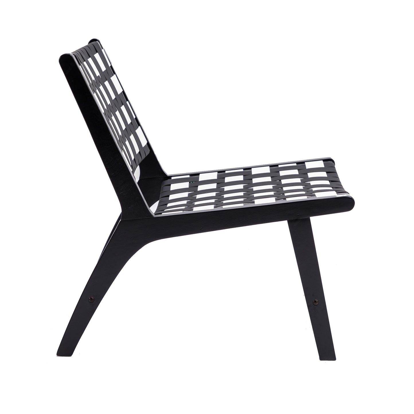 MOONMISS Solid Wood Frame Chair With White Faux Wool. Modern Accent Chair Lounge Chair for Living Room