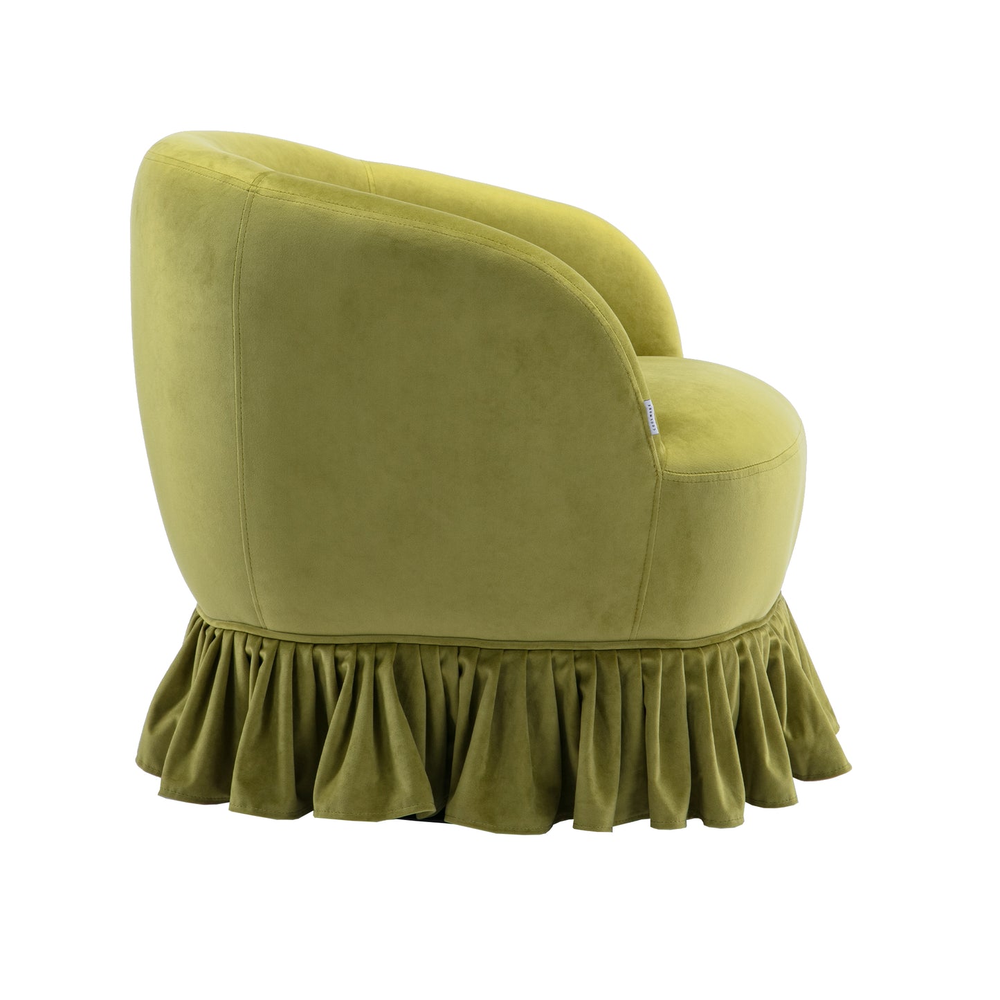 MOONMISS 360 Degree Swivel Barrel Chair, Comfy Round Accent Sofa Chair for Living Room, Swivel Barrel Club Chair, Leisure Arm Chair for Nursery, Hotel, Bedroom, Office, Lounge