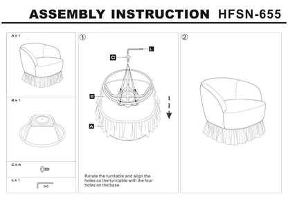 MOONMISS 360 Degree Swivel Barrel Chair, Comfy Round Accent Sofa Chair for Living Room, Swivel Barrel Club Chair, Leisure Arm Chair for Nursery, Hotel, Bedroom, Office, Lounge