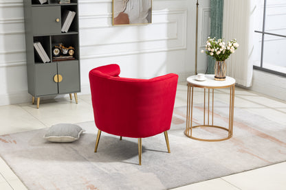 MOONMISS Accent Chair , Leisure Single Chair with Golden Feet, Suitable for Living Room, Bedroom, Dressing-room