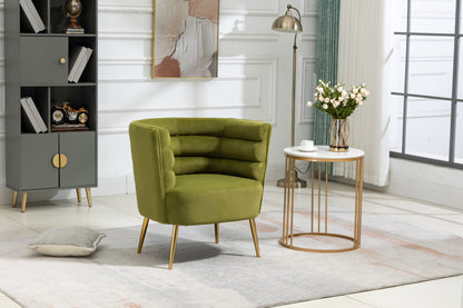 MOONMISS Accent Chair , Leisure Single Chair with Golden Feet, Suitable for Living Room, Bedroom, Dressing-room