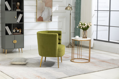 MOONMISS Accent Chair , Leisure Single Chair with Golden Feet, Suitable for Living Room, Bedroom, Dressing-room