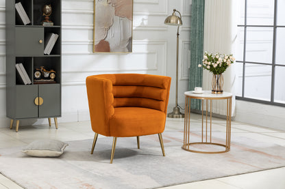 MOONMISS Accent Chair , Leisure Single Chair with Golden Feet, Suitable for Living Room, Bedroom, Dressing-room