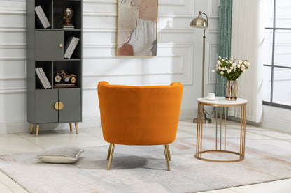 MOONMISS Accent Chair , Leisure Single Chair with Golden Feet, Suitable for Living Room, Bedroom, Dressing-room