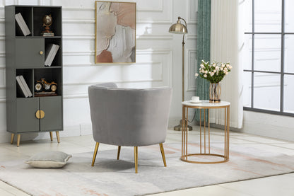 MOONMISS Accent Chair , Leisure Single Chair with Golden Feet, Suitable for Living Room, Bedroom, Dressing-room
