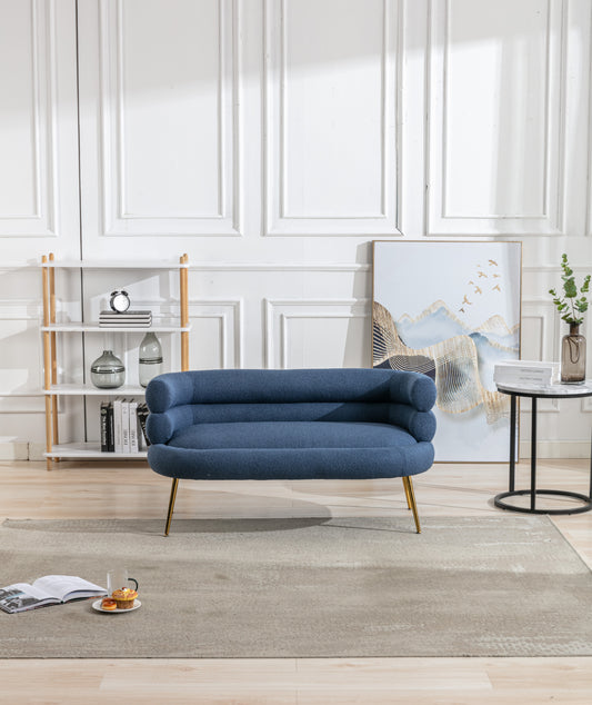MOONMISS Accent Chair ,leisure sofa with Golden feet