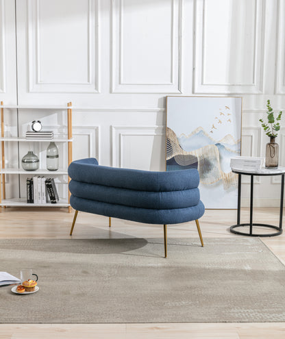 MOONMISS Accent Chair ,leisure sofa with Golden feet
