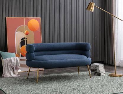 MOONMISS Accent Chair ,leisure sofa with Golden feet